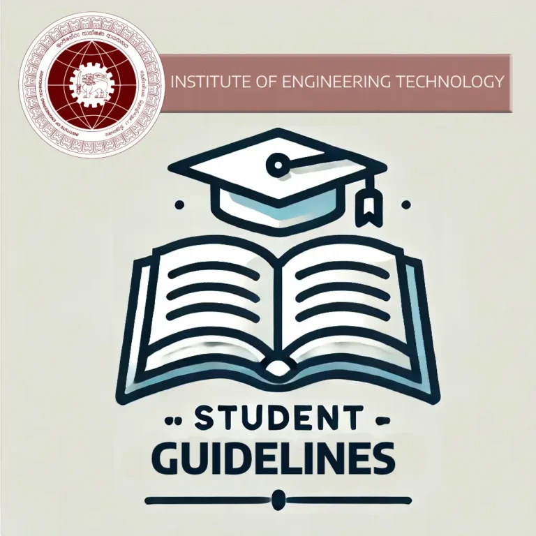 IET STUDENT GUIDELINES